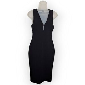 LIKELY Albury Midi Dress in Black size 4 NWT
